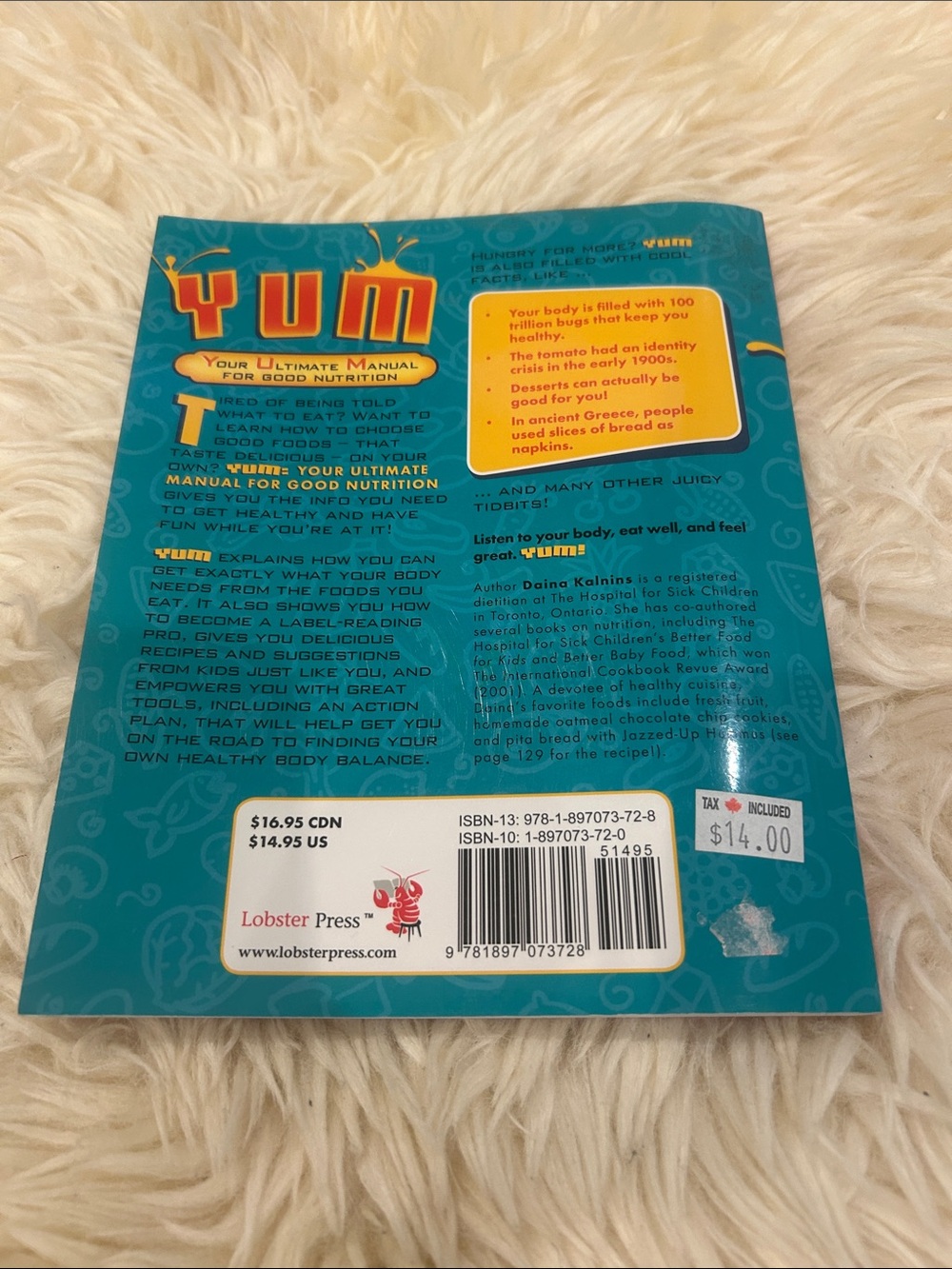 YUM: Your Ultimate Manual for Good Nutrition - Colorful Cookbook - Picture 2 of 6